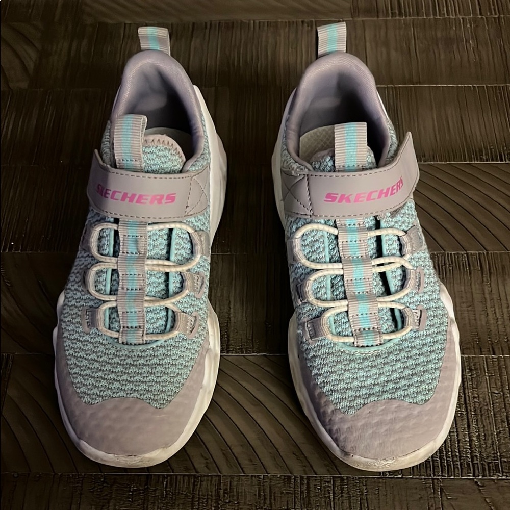 Skechers Pastel Slip-On Sneakers with Elastic Cord System